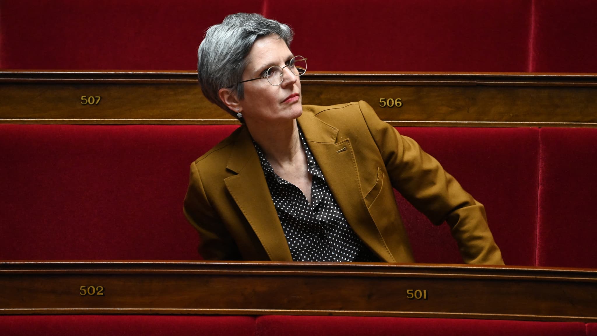 Sandrine Rousseau, accusée d’avoir fait un bras d’honneur, s’excuse d’avoir « initié » un « geste »