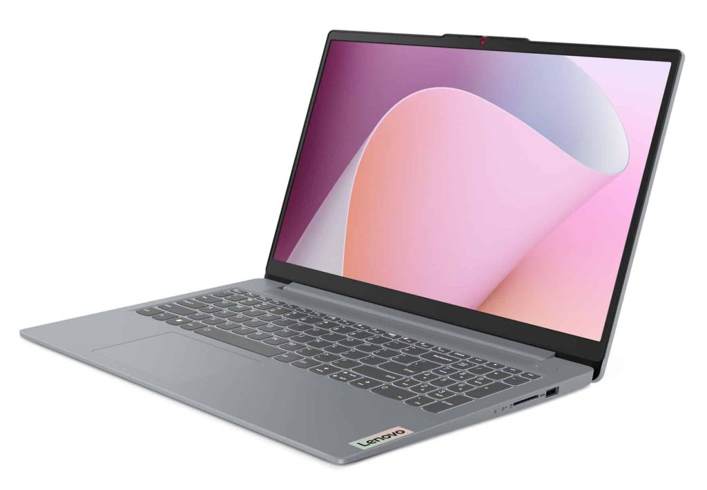 Promo 369 € Lenovo IdeaPad Slim 3 15AMN8 (82XQ00F5FR), PC portable pas cher Argent nomade 7 heures fin et léger 15″ Full HD sous AMD Ryzen 3 avec Wi-Fi 6