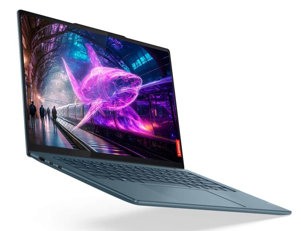 Lenovo Yoga Pro 7 14AHP9 (83E3000CFR), PC portable multimédia Bleu 14″ 2.5K, facile à transporter, performant AMD Ryzen 7 8845HS – LaptopSpirit