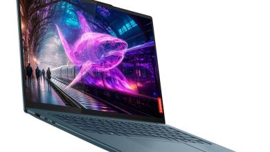 Lenovo Yoga Pro 7 14AHP9 (83E3000CFR), PC portable multimédia Bleu 14″ 2.5K, facile à transporter, performant AMD Ryzen 7 8845HS – LaptopSpirit