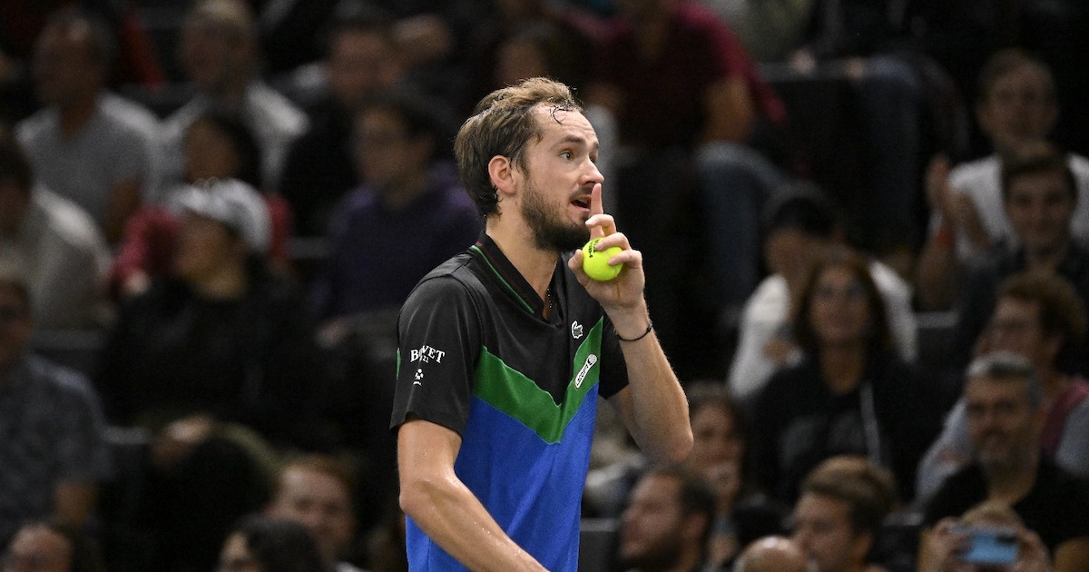 ATP – Rolex Paris Masters > Medvedev, avant de revenir devant le public parisien : « L’année dernière, je sais comment ça s’est passé, et j’ai tort. D’autant qu’on sait que les Français, surtout ici à Bercy, n’aiment pas quand les gens se mettent en colère »