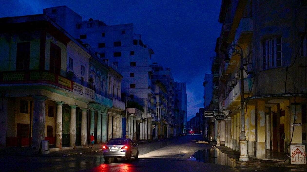 Toujours sans électricité, Cuba menacée par l’arrivée imminente d’un ouragan