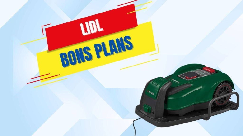 Vite, c’est le moment de commander ce robot tondeuse Parkside, bientôt en stock chez Lidl