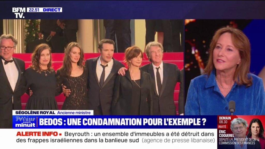 Nicolas Bedos condamné : « C’est un prédateur sexuel », affirme Ségolène Royal – BFMTV