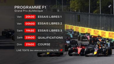 À quelle heure est prévu le départ du GP de F1 du Mexique ce dimanche ?