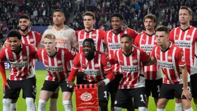 L’équipe du PSV Eindhoven pour affronter le PSG