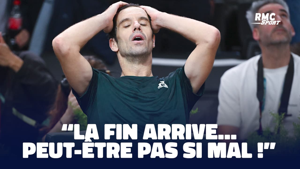 « La fin approche, ce n’est peut-être pas si mal » sourit Gasquet