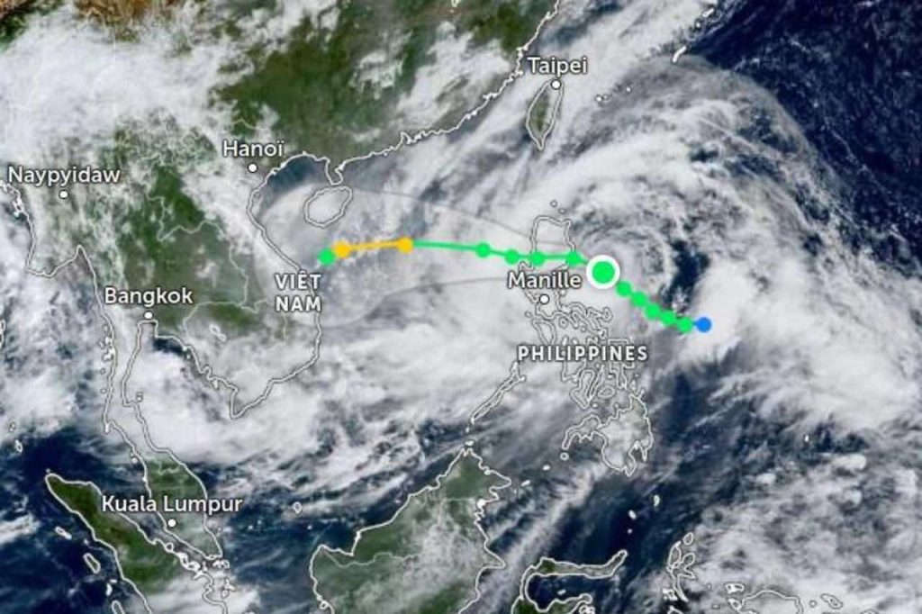 La tempête tropicale Trami devrait frapper la Thaïlande ce week-end