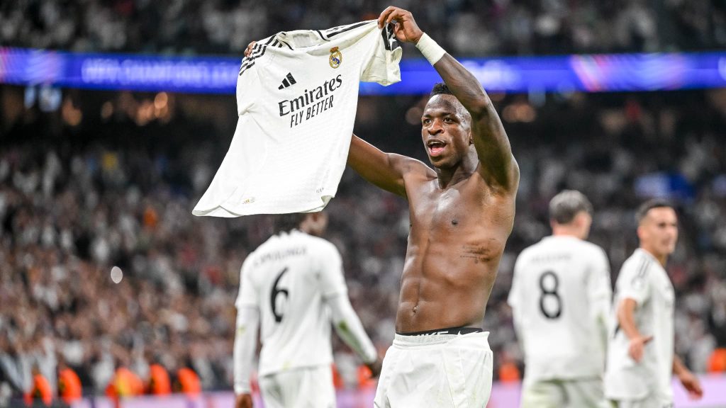 Le triplé exceptionnel de Vinicius lors de la remontée madrilène, à quelques jours du Ballon d’Or