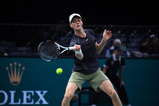 Le numéro 1 mondial Jannik Sinner se retire du Rolex Paris Masters