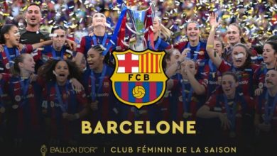 Le FC Barcelone sacré club féminin de l’année (Football)