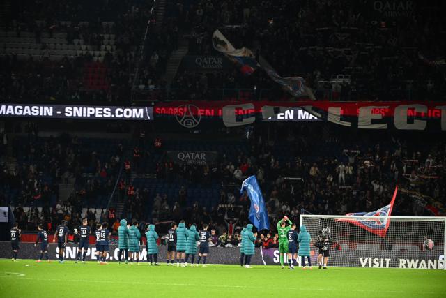 Le PSG condamne les chants homophobes entendus au Parc des Princes