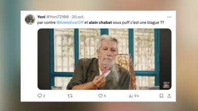 Adèle Exarchopoulos et Alain Chabat font polémique en fumant une bouffée dans la dernière vidéo Squeezie