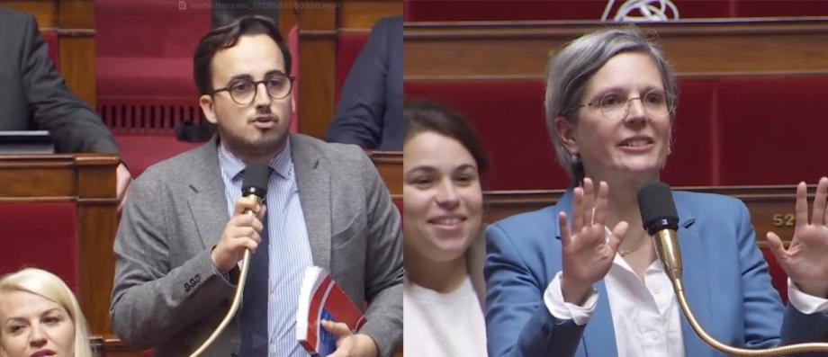 Incident à l’Assemblée nationale lorsque Sandrine Rousseau donne le bras d’honneur à un député du Rassemblement national puis s’excuse : « Ça n’avait pas sa place dans l’hémicycle » – VIDEO