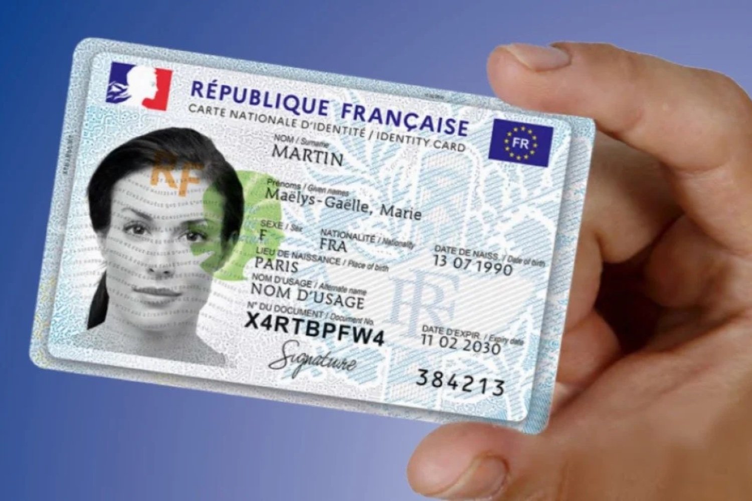 vous pourrez demander le renouvellement anticipé de votre carte d’identité début 2025