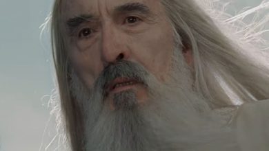 Christopher Lee revient dans La Guerre des Rohirrim