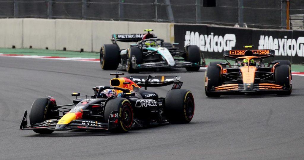 « Ce type est dangereux », tension maximale entre Norris et Verstappen au Mexique