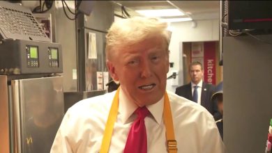 Donald Trump apparaît dans un McDonald’s