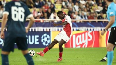 Football : le tir de Wilfried Singo (Monaco) dans la lucarne de la Ligue des Champions en vidéo – L’Équipe