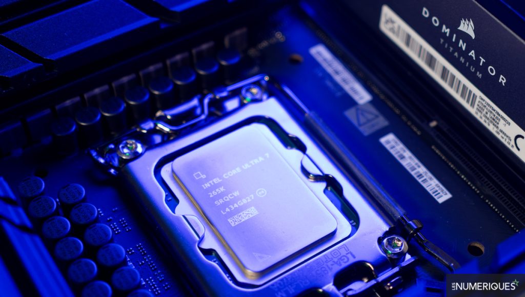 Test Intel Core Ultra 7 265K : l’efficacité énergétique enfin là