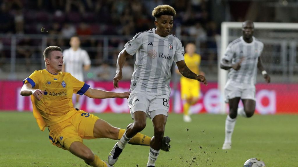 Gedson Fernandes, buteur avec Besiktas, a été courtisé par l’OL