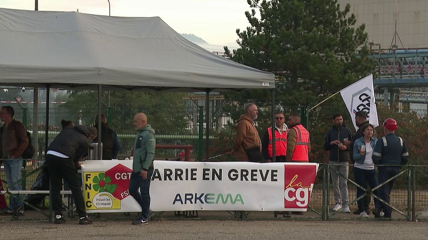 après Vencorex, l’usine Arkema se met en grève