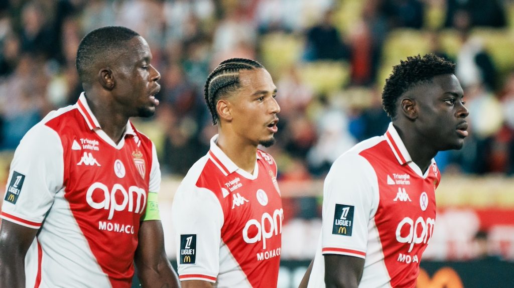 Le groupe de l’AS Monaco pour le Derby face aux Aiglons