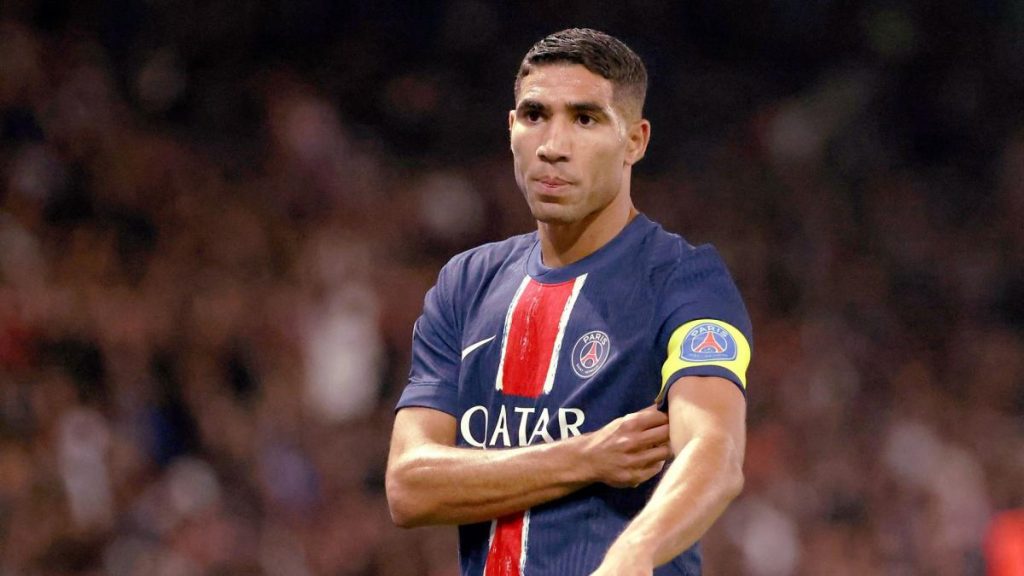 Achraf Hakimi libéré par le Maroc pour rentrer à Paris