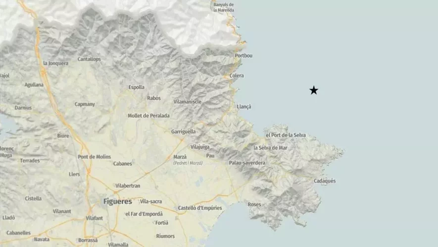 Magnitude 2,3 : un séisme enregistré très près de la côte catalane