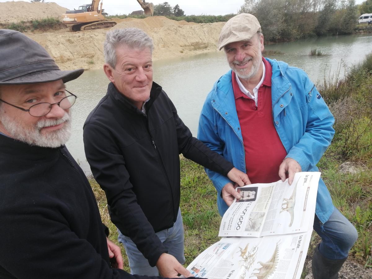 Vidéo. «C’est reparti pour 15 ans» : à Angeac-Charente, la découverte d’un nouveau dinosaure assure un bel avenir au chantier de fouilles