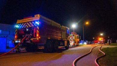 explosions entendues, sept poids lourds détruits