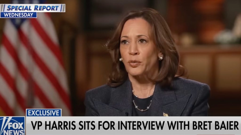 Kamala Harris vacille après une interview tendue sur Fox News