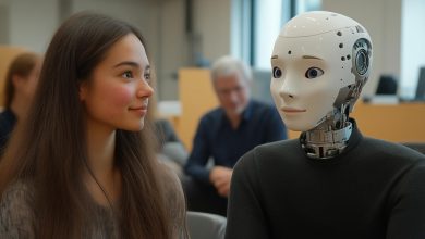 Le robot humanoïde le plus avancé au monde fait un geste très intriguant lors de son interview