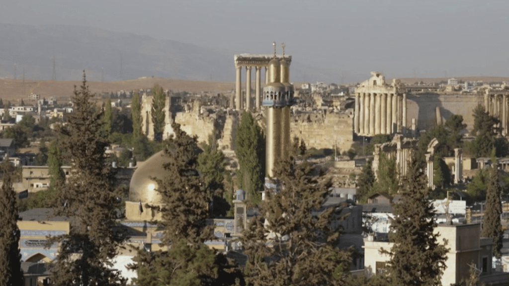 au coeur de la ville libanaise de Baalbek, berceau du Hezbollah