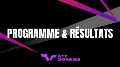 Suivez les Champions WTT de Montpellier