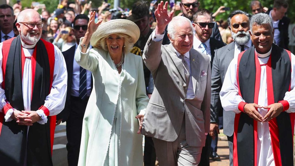 Le roi Charles III se rend au service dominical à Sydney pour sa première sortie officielle en Australie