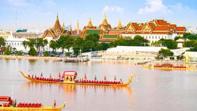 cortège des barges royales ce dimanche à Bangkok