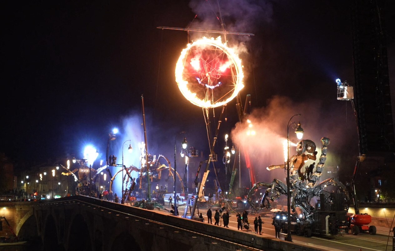 VIDÉO. Découvrez notre film sur le final majestueux du spectacle La Machine à Toulouse