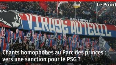 Chants homophobes au Parc des Princes : vers une sanction pour le PSG ?