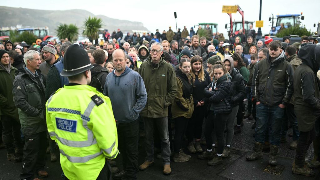 à Londres, les agriculteurs se mobilisent contre l’augmentation d’un droit de succession