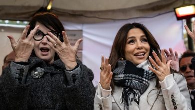 3 questions à Eva Longoria et Zabou Breitman avant le début des enchères