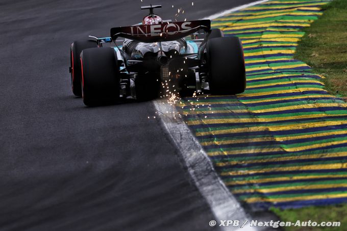 Formule 1 | Les pilotes Mercedes F1 critiquent le resurfaçage d’Interlagos