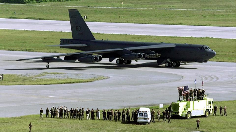 que sont les bombardiers américains B-52 envoyés par les Etats-Unis dans la région pour défendre Israël ?