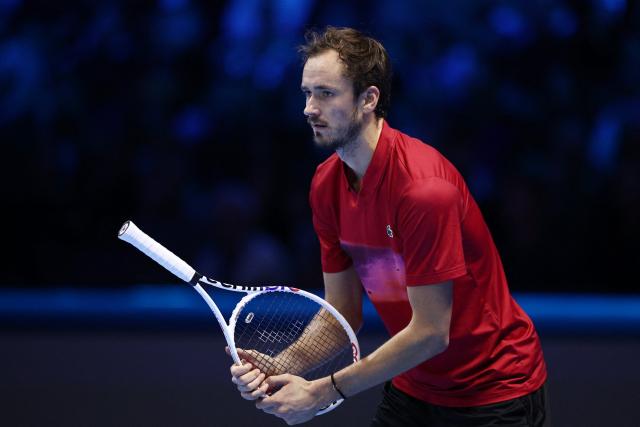 Images de la défaite de Daniil Medvedev face à Taylor Fritz au Masters