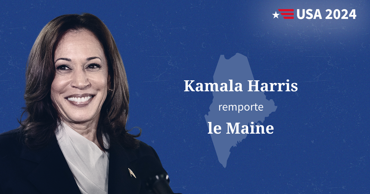 Kamala Harris remporte le Maine