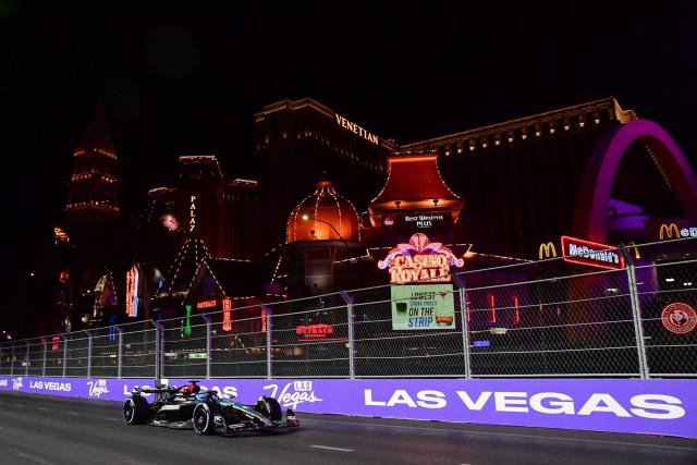 George Russell en pole position pour le GP de Las Vegas, Pierre Gasly troisième en qualifications