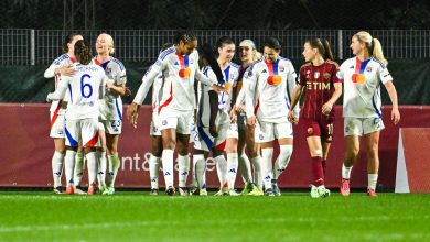 L’OL s’amuse face à la Roma et prend la tête du groupe A