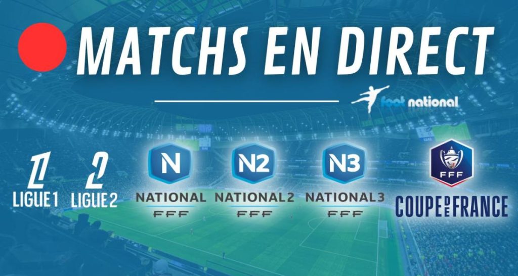 Coupe de France et N3 en direct à partir de 14h