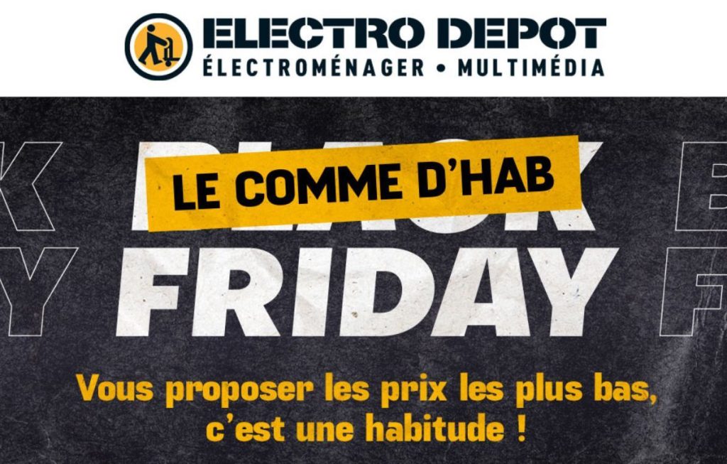 ELECTRO DEPOT fait sensation avec son concept « Comme d’habitude vendredi » et ses petits prix toute l’année