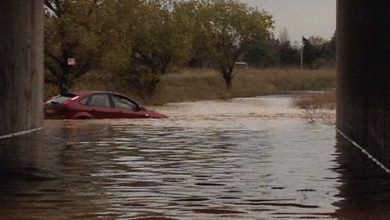 Orages dans les Pyrénées-Orientales : 3 personnes coincées dans leur voiture